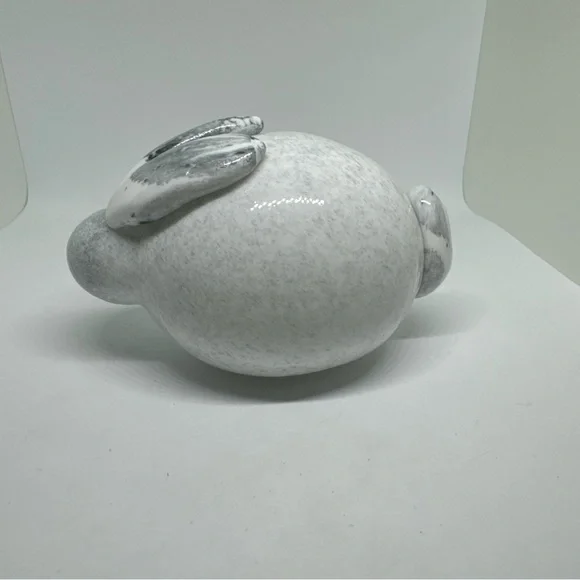 Rare Nuutajärvi Inkeri Toikka Rabbit with Nuutajarvi seal Used, Finland, Bunny